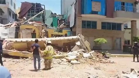 Ecuador President Guillermo Lasso says strong earthquake killed 12